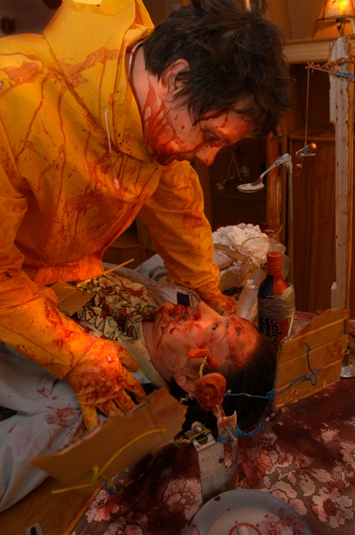 Lütte mit Ruccola, Still