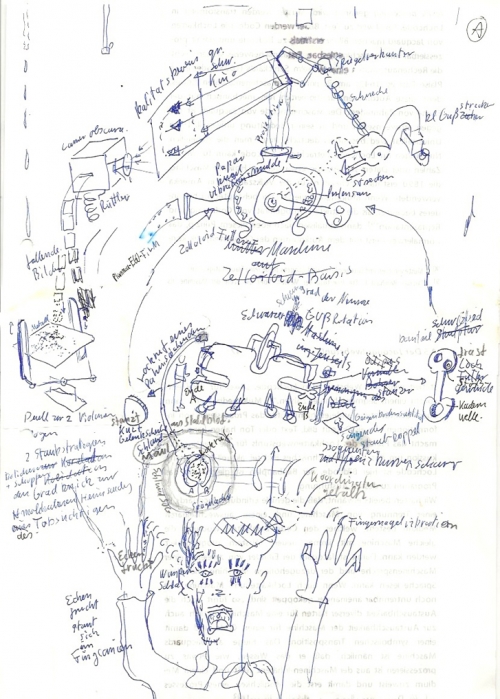 Diagrammtisch, Drawing